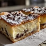 Chocolate Chip Cannoli Cheesecake Bars: Easy, Creamy, & Decadent Fusion Dessert!