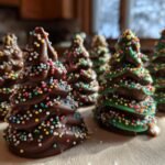 Chocolate Peanut Butter Holiday Trees