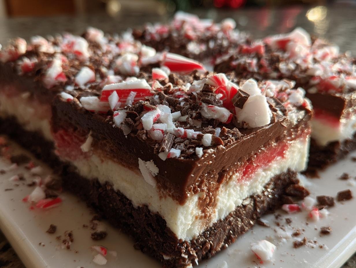 Chocolate Peppermint Lasagna: Easy, No-Bake, & Decadent Christmas Dessert!