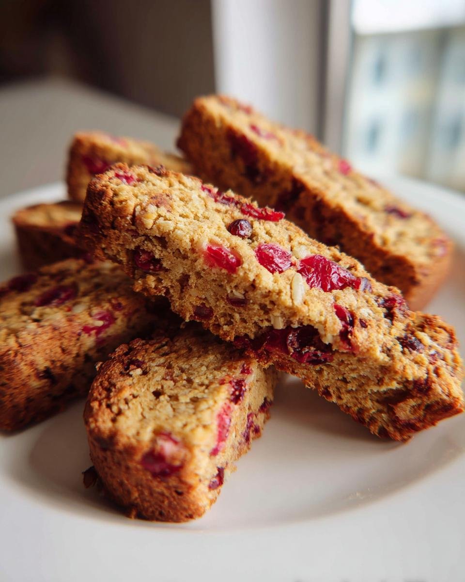 Cranberry Almond Biscotti - detail 1