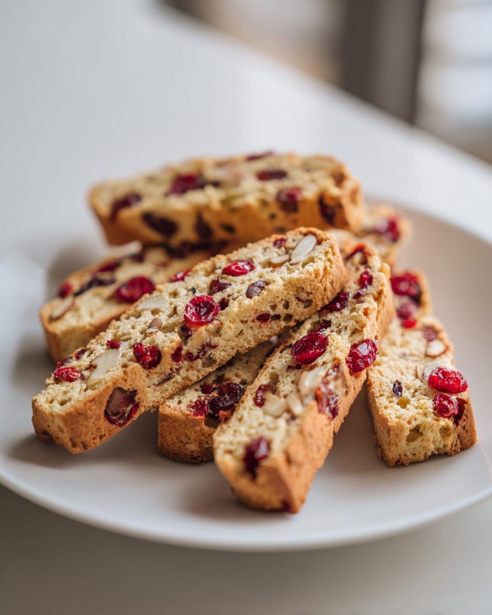 Cranberry Almond Biscotti - detail 2