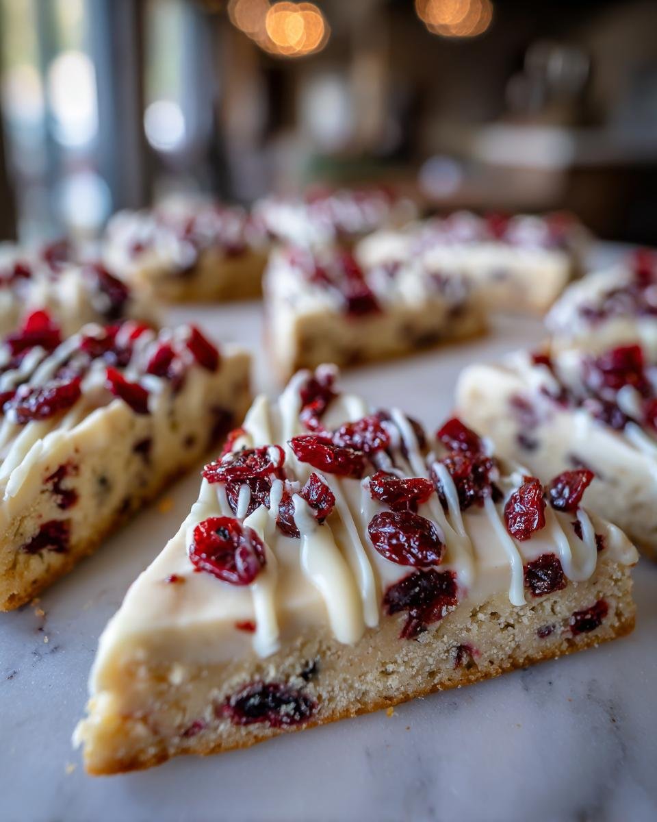 Cranberry Bliss Bars {Starbucks Copycat Recipe} - detail 2