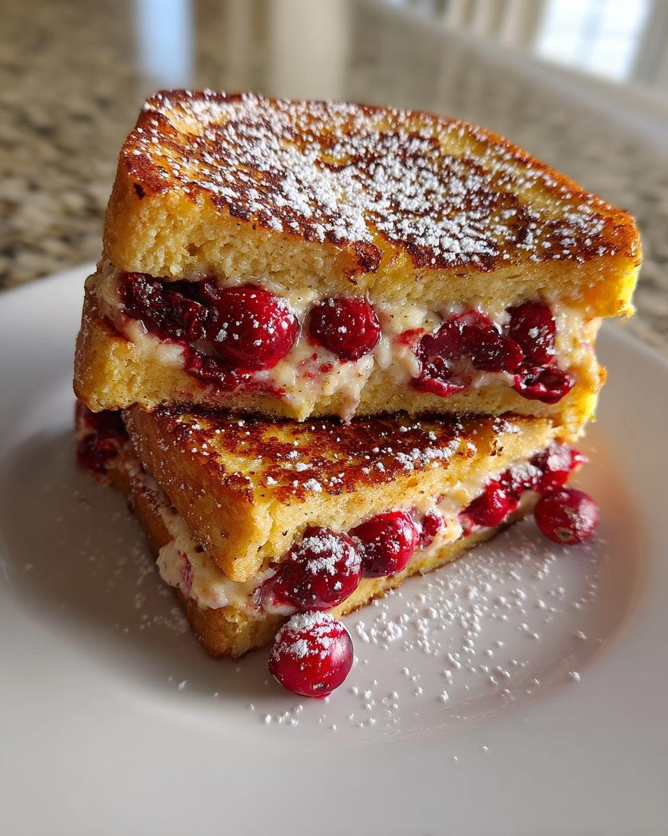 Cranberry Stuffed French Toast - detail 1