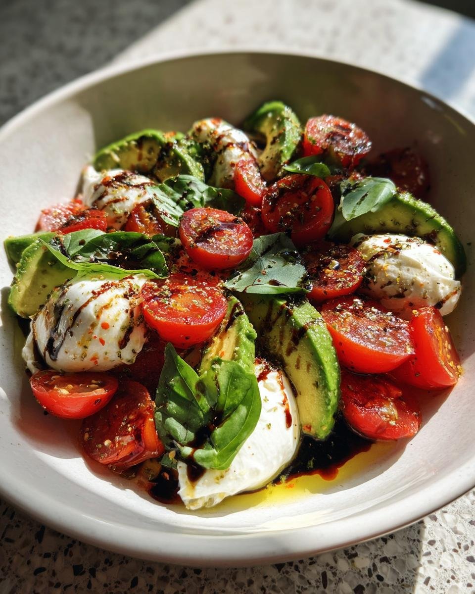 Creamy Burrata Avocado Salad: Your New Healthy Obsession - detail 2