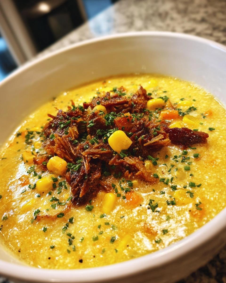 Creamy Corn Chowder - detail 1
