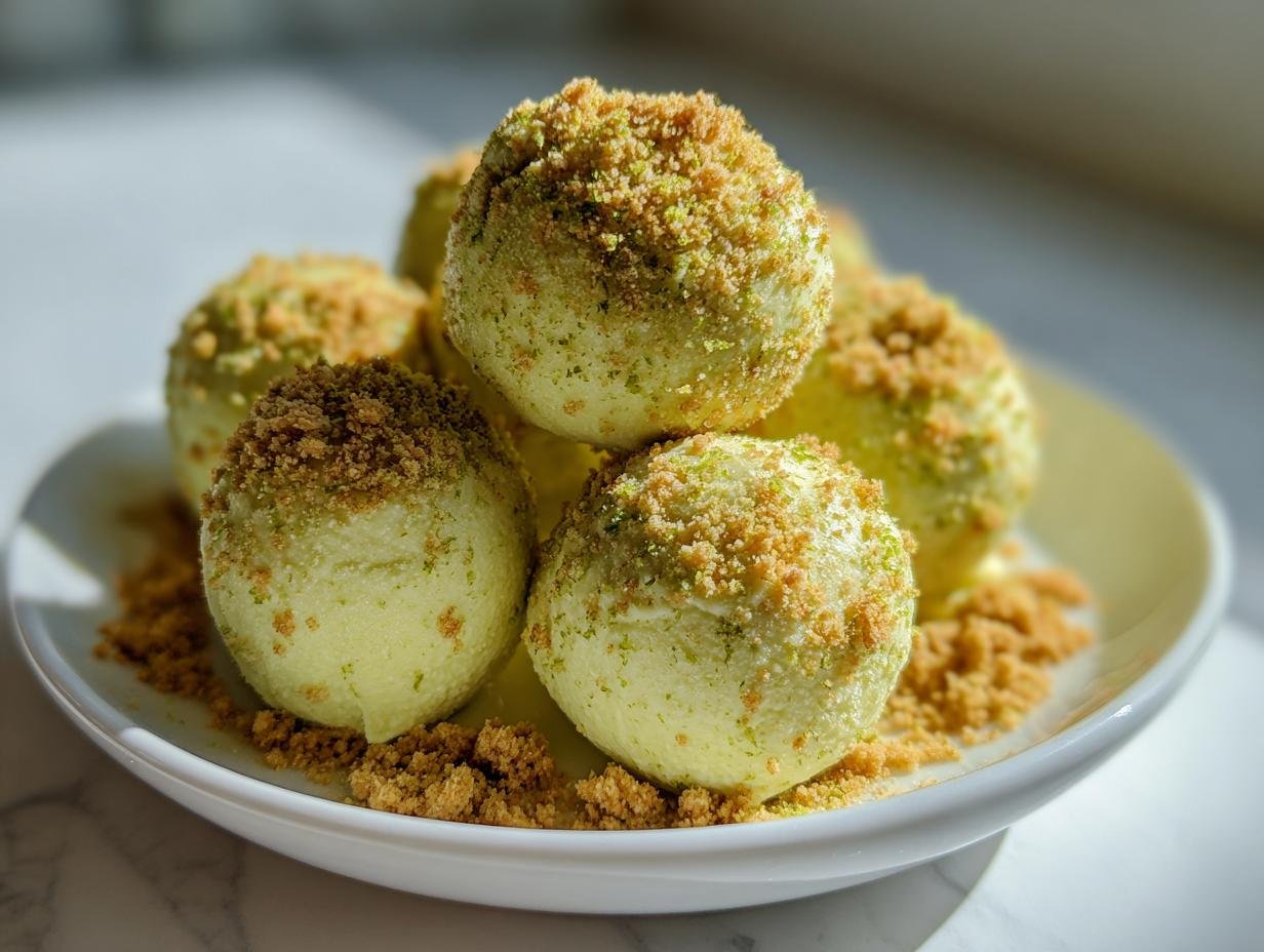 Creamy Key Lime Truffles | Zesty No-Bake Dessert Bites