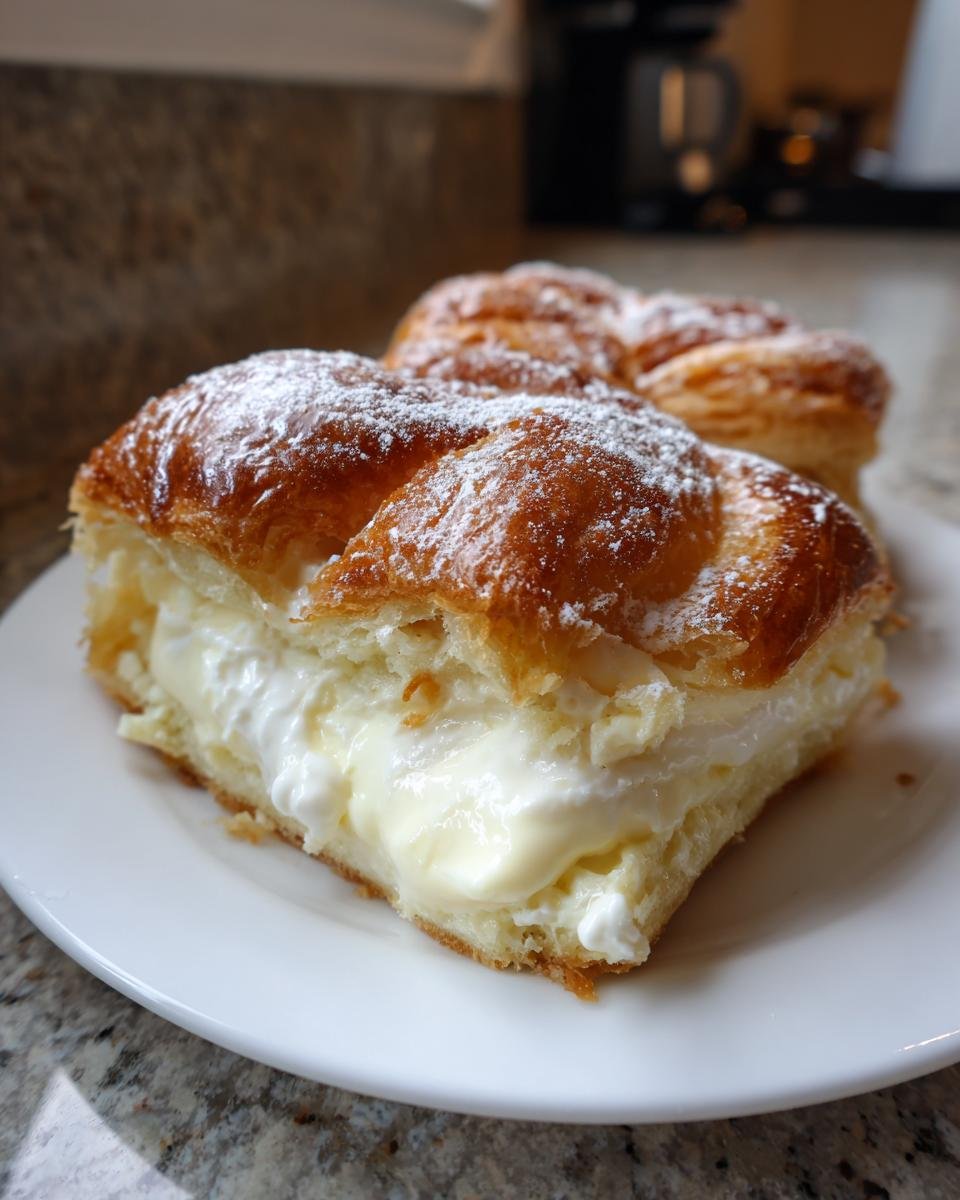 Crescent Roll Cinnamon Cheesecake Bars: Easy, Flaky, & 30-Minute Dessert! - detail 2