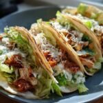 Crispy Chicken Caesar Tacos: The Ultimate Flavor Fusion You Need!