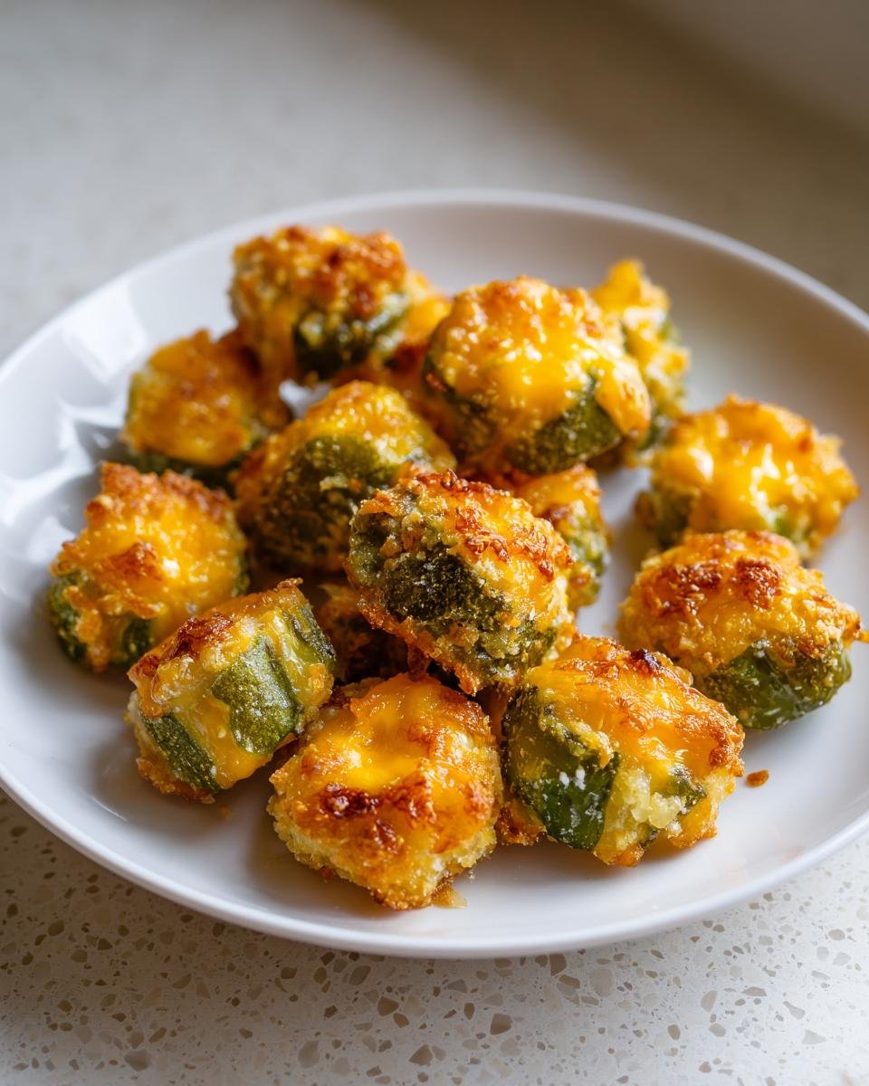 Crispy Pickle Cheese Bites: Easy, Cheesy, & Keto-Friendly Appetizers! - detail 1
