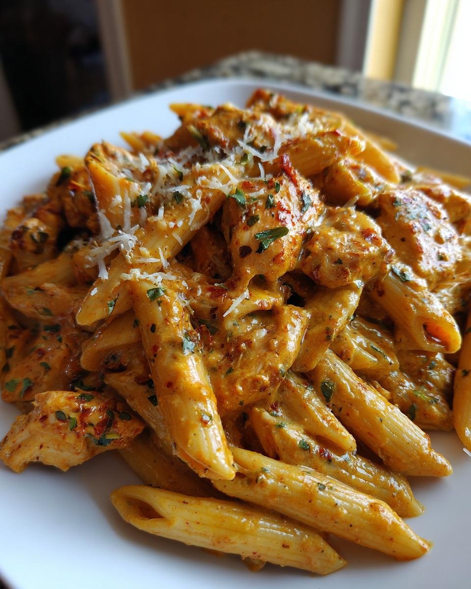 Crock Pot Creamy Cajun Chicken Pasta Recipe - detail 1