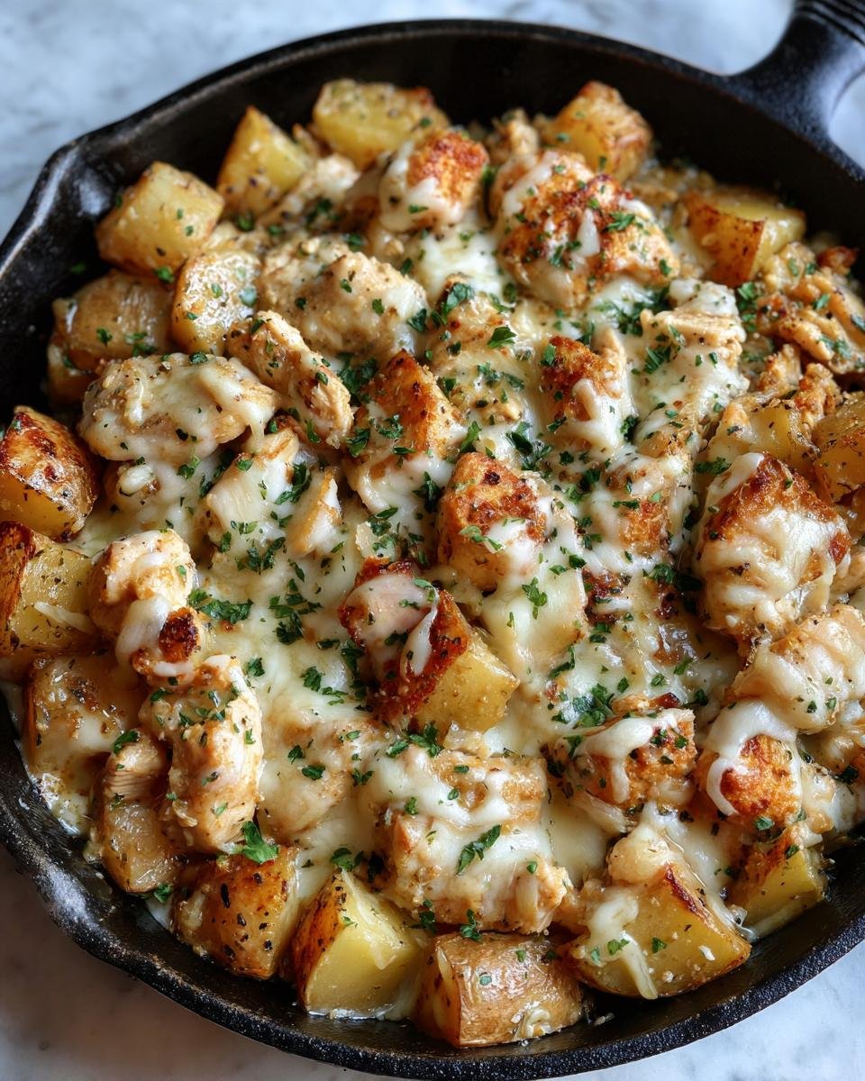 Crockpot Garlic Parmesan Chicken and Potatoes - detail 1