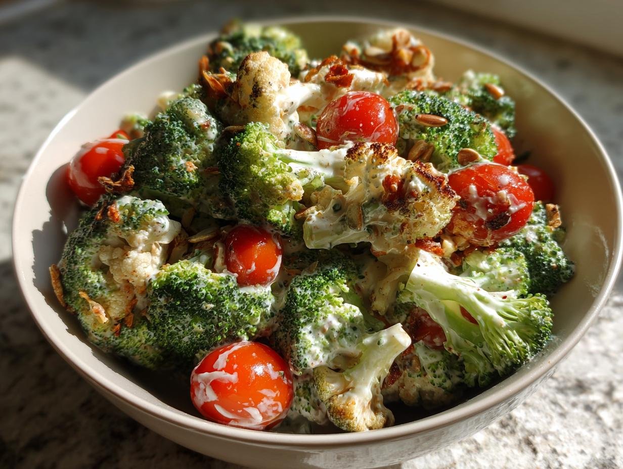 Crunchy Broccoli Cauliflower Salad: A Fresh Twist for Your Next Meal!