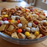 Crunchy White Trash Snack Mix for Parties and Holidays
