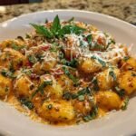 Decadent Millionaire Gnocchi in a Rich and Creamy Sauce Recipe for Food Lovers