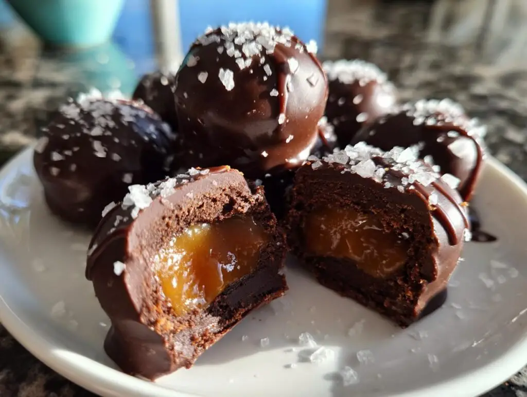 Decadent Salted Caramel Fudge Truffles: Easy, No-Bake, & Melt-in-Your-Mouth Chocolate Treats!