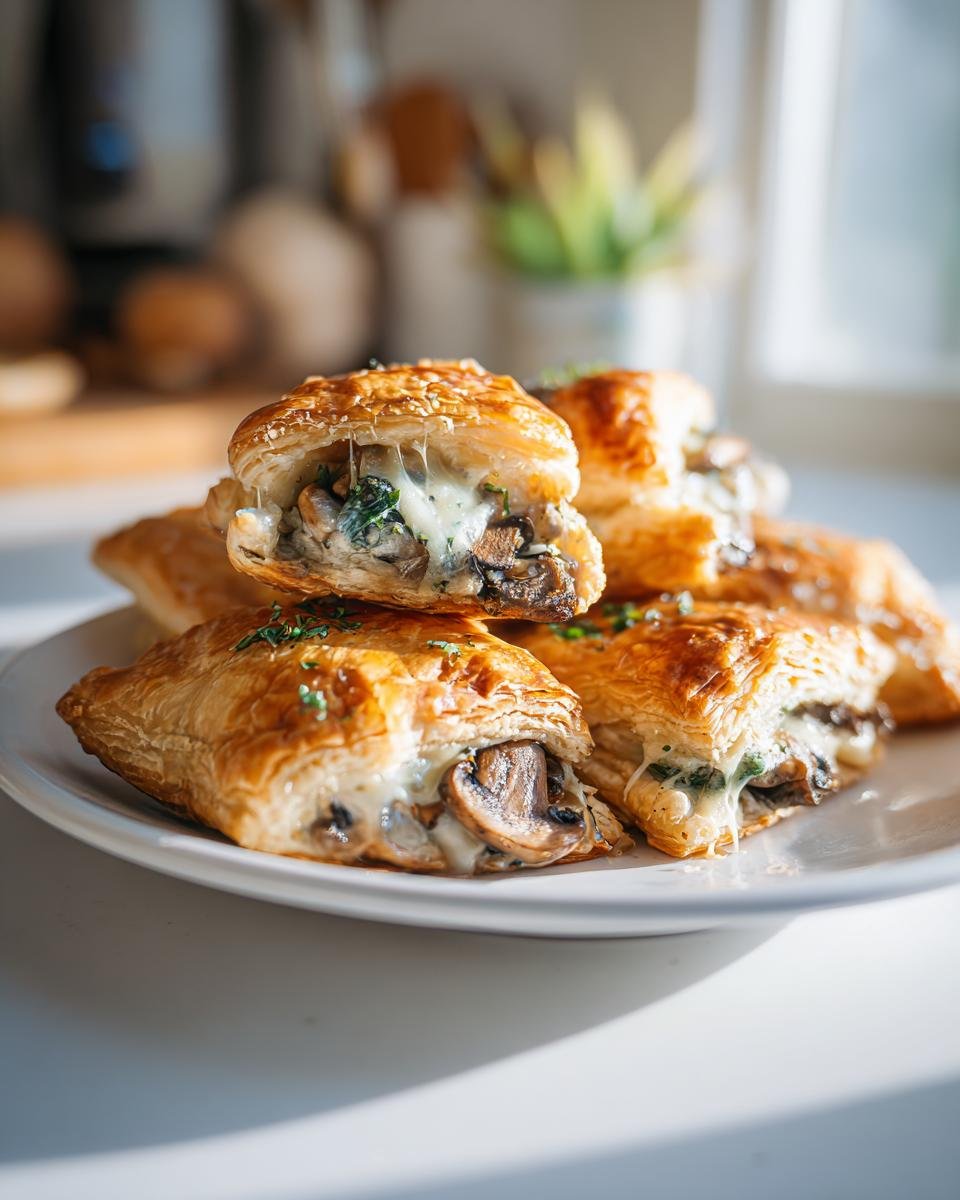 Decadent Truffle Mushroom Puff Pockets You Need to Try! - detail 1