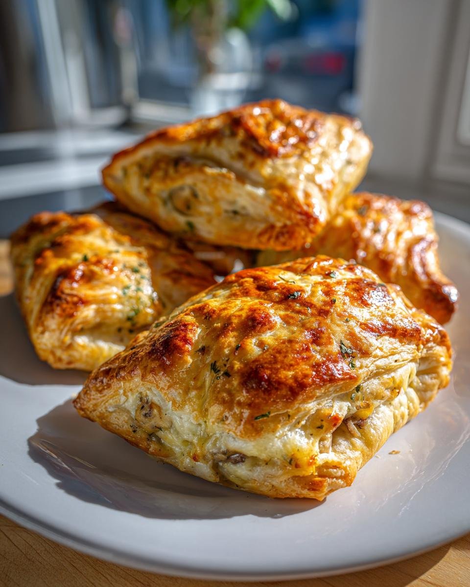 Decadent Truffle Mushroom Puff Pockets You Need to Try! - detail 2