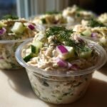 Delicious Keto Greek Yogurt Chicken Dip Cups