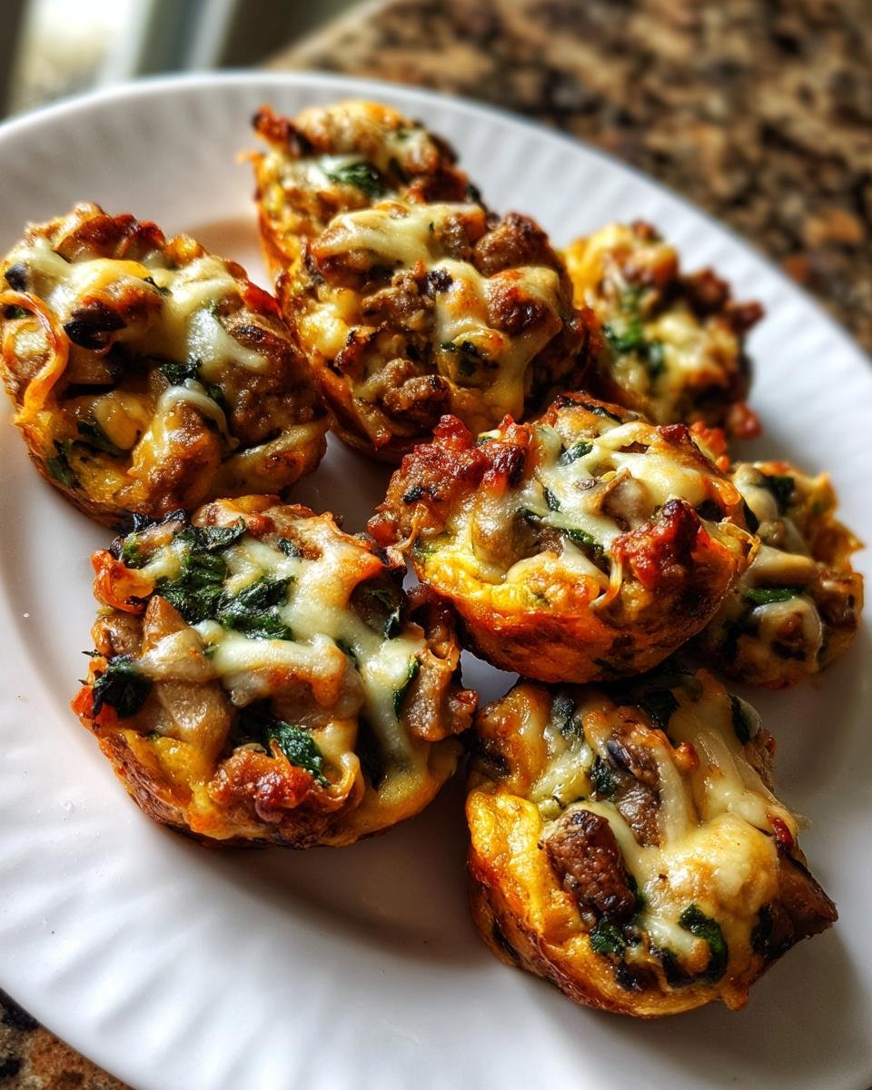 Delicious Low-Carb Mushroom Turkey Snack Rounds You’ll Love! - detail 1