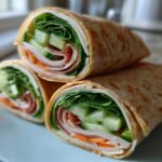 Delicious Low-Carb Swiss Turkey Snack Wraps for Guilt-Free Munching
