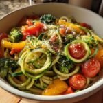 Delicious Zucchini Noodle Primavera Recipe for a Healthy Dinner!