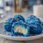 Easy Blue Christmas Truffles: Elegant, No-Bake, & Perfect Winter Wonderland Treats!