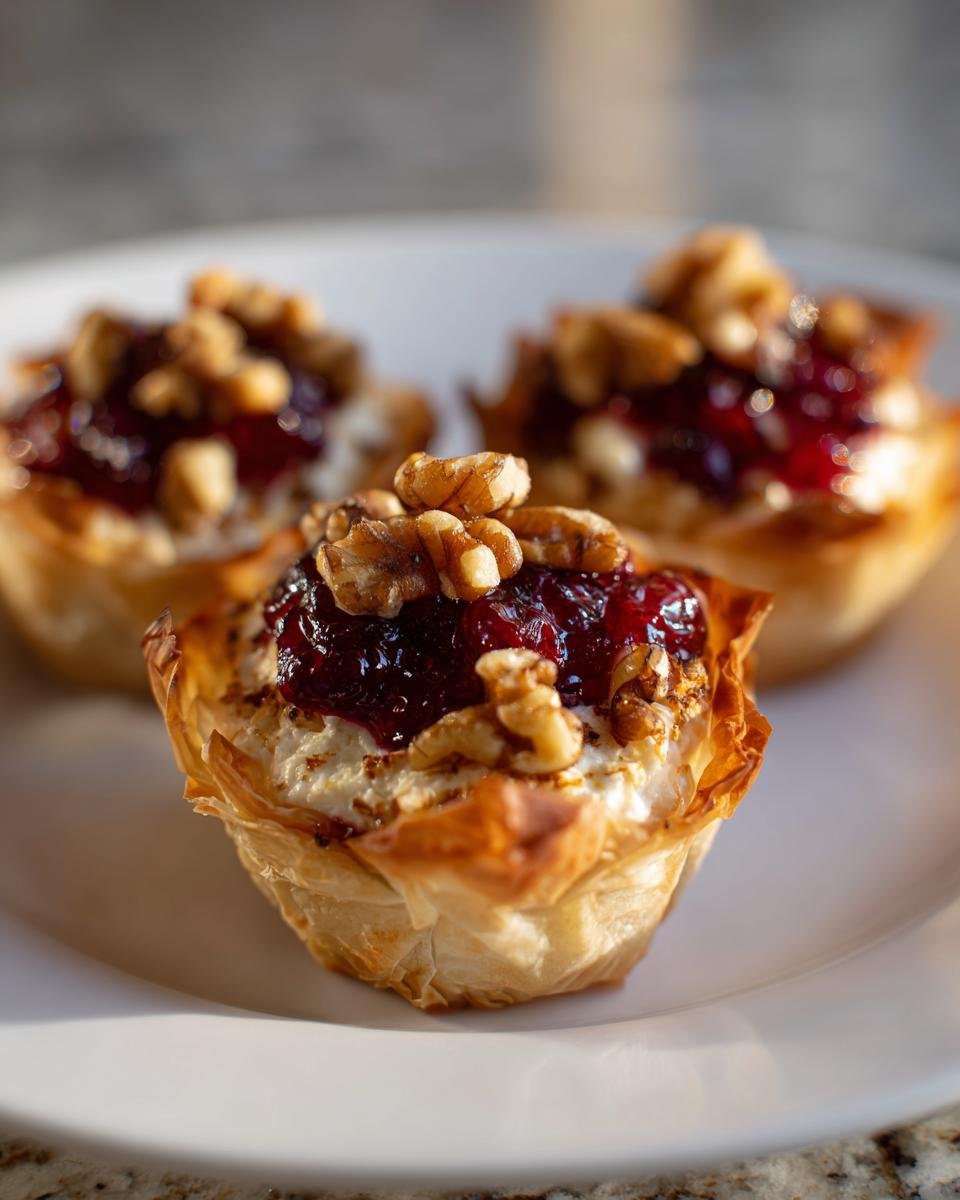 Easy Goat Cheese Cranberry Phyllo Cups That Impress Every Time - detail 1