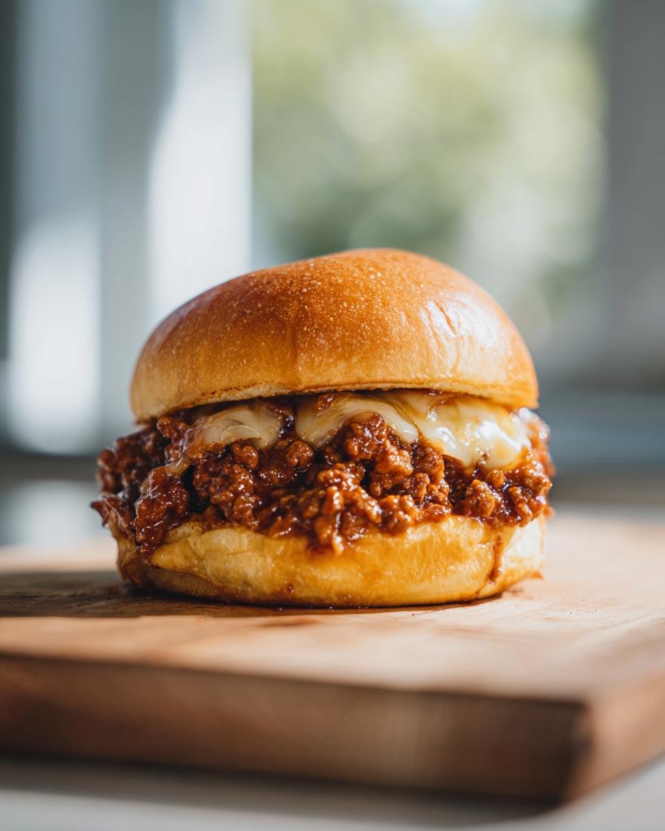 French Onion Beef Sloppy Joes - detail 1