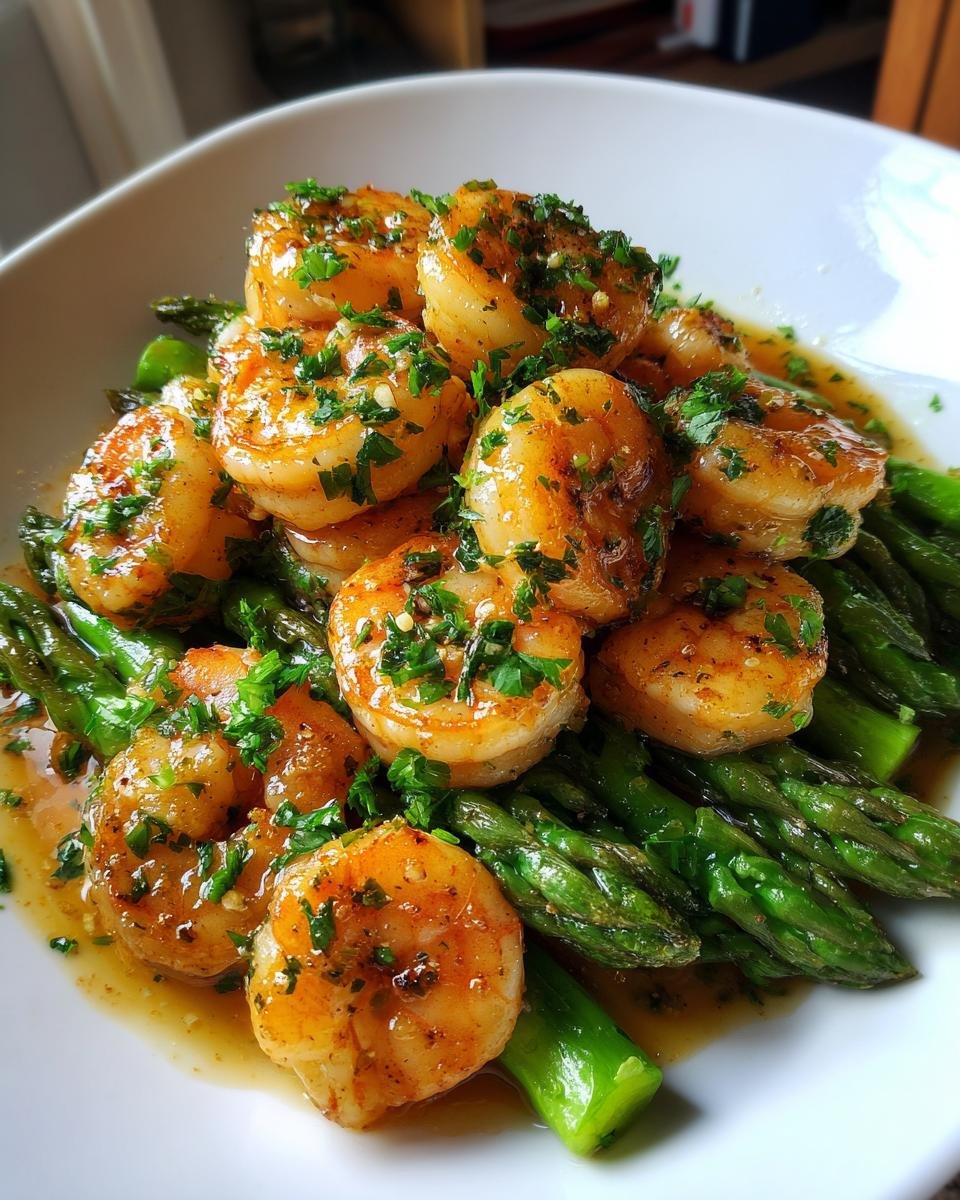 Garlic Butter Shrimp with Asparagus – Easy, Flavor-Packed Dinner - detail 1