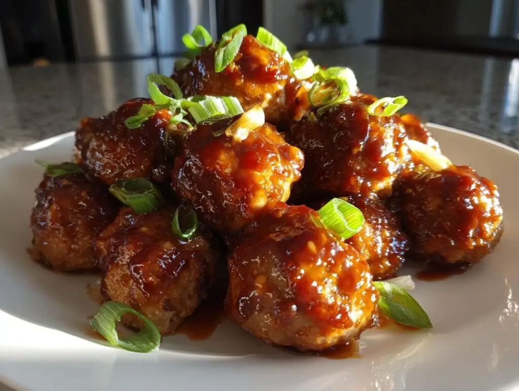Ginger Glazed Turkey Meatballs: A Flavorful Appetizer Delight