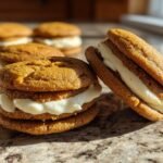 Gingerbread Cream Cheese Cookie Sandwiches: Soft, Spiced, & Best Holiday Cookies!