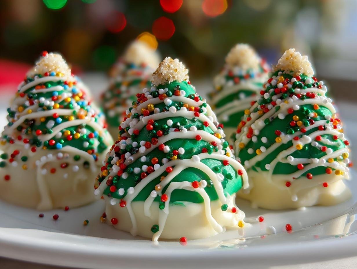 Holiday Tree Cake Truffles – Sweet, Festive & Melt-in-Your-Mouth Holiday Magic