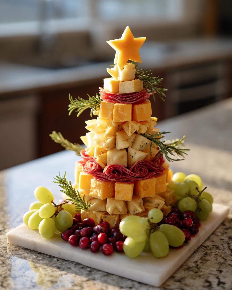 Holiday Tree Charcuterie Board - detail 1