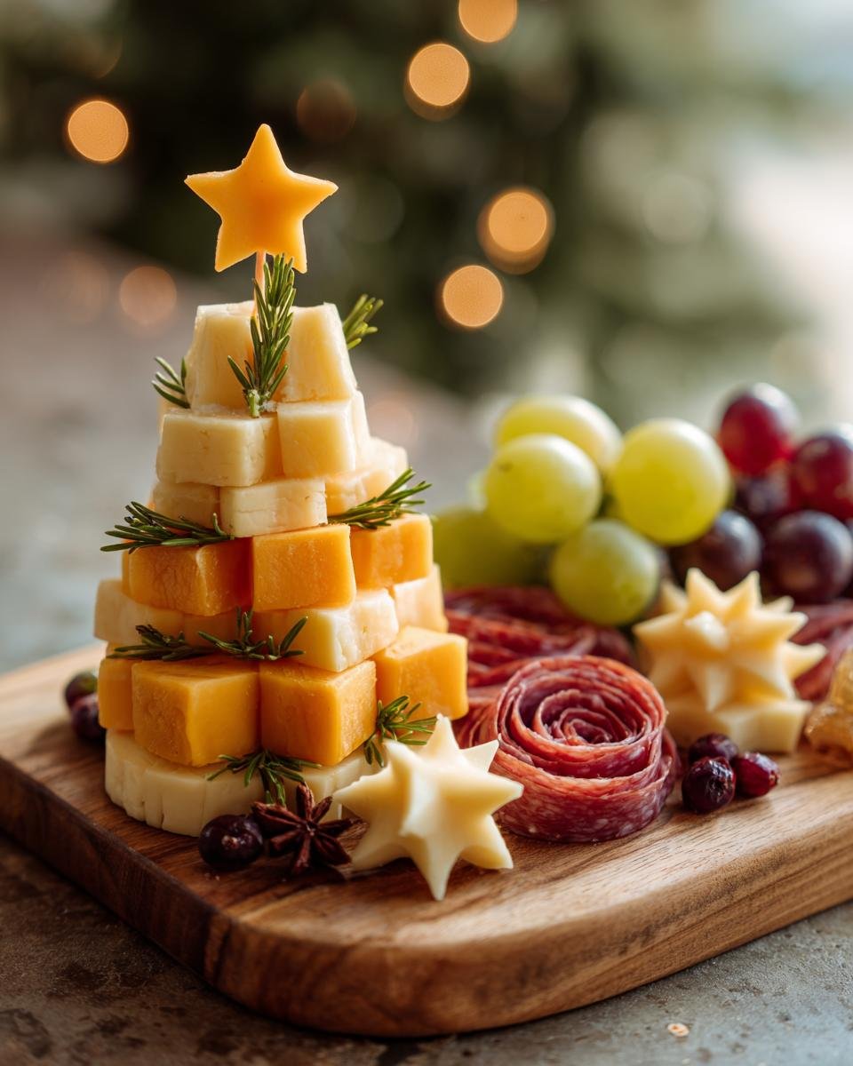 Holiday Tree Charcuterie Board - detail 2
