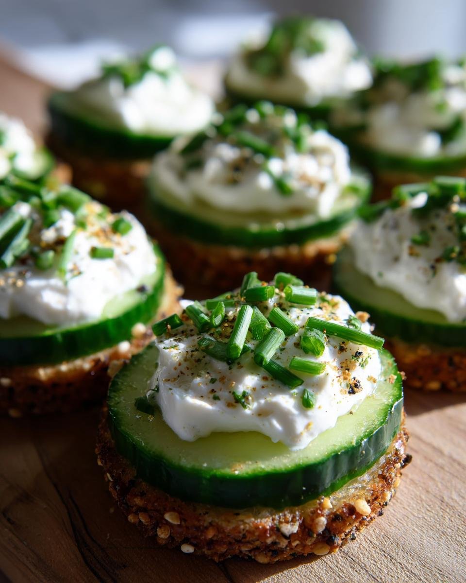 I Can’t Get Enough of These Easy Everything Bagel Cucumber Bites - detail 1