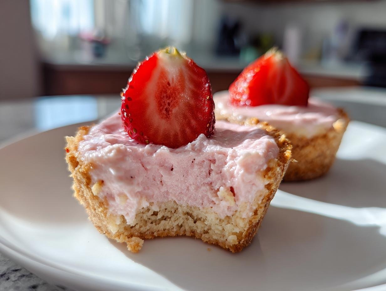 Indulge Guilt-Free: Keto Strawberry Cheesecake Bites Recipe!