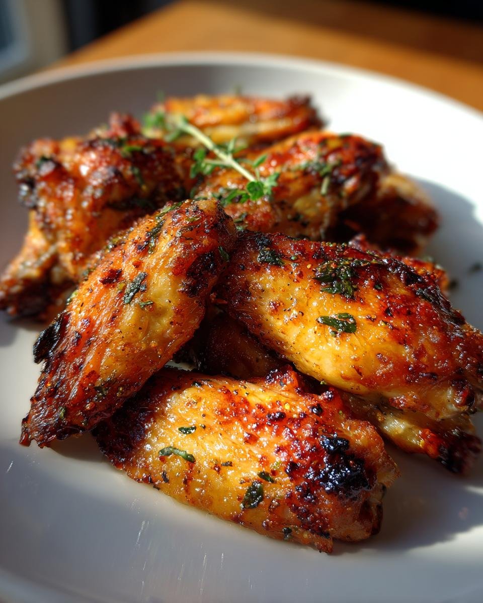 Keto Crispy Chicken Wings - detail 1