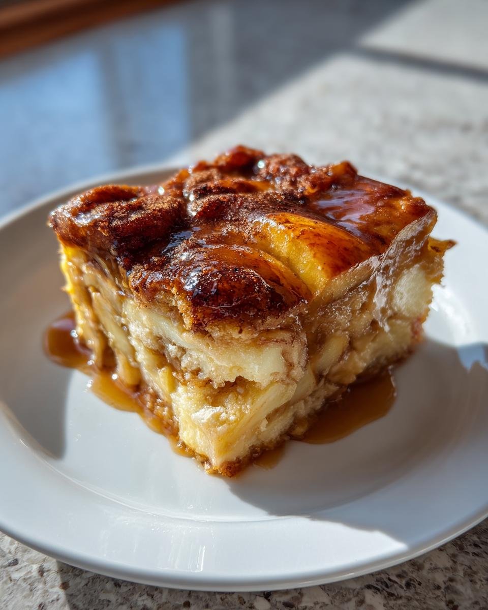 Maple Glazed Apple Blondies - detail 2