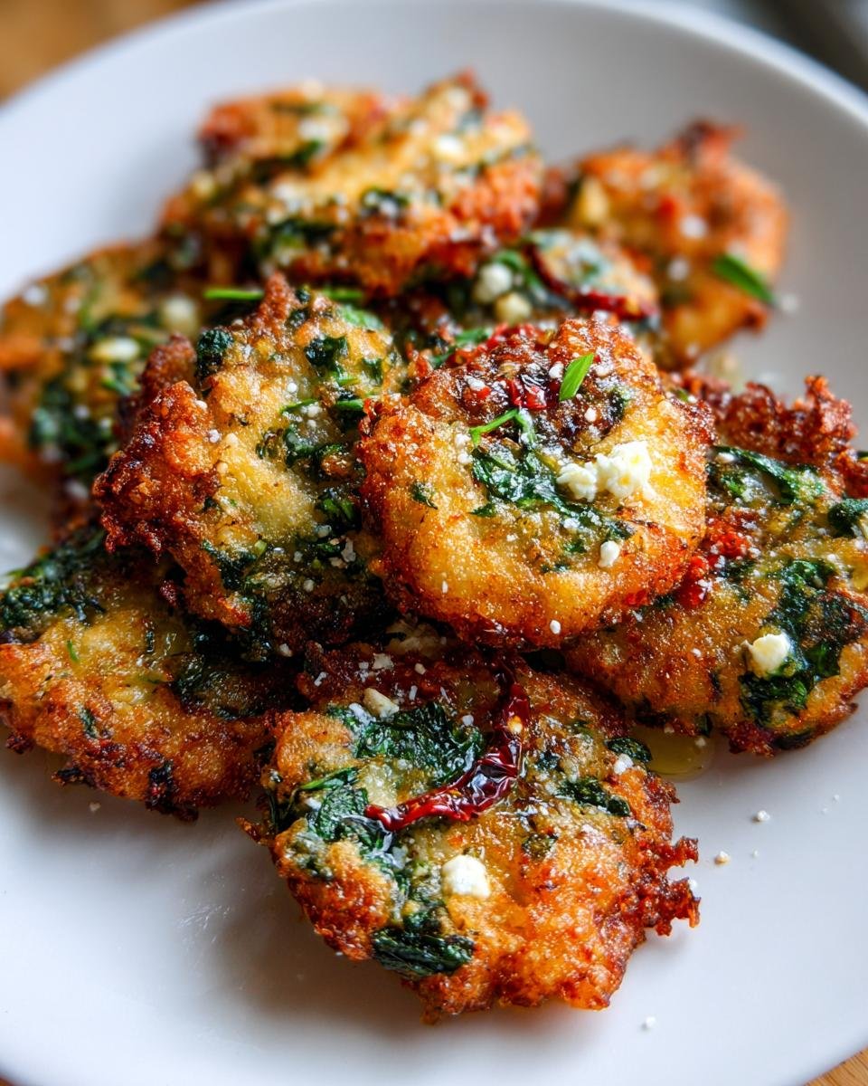 Mediterranean Spinach & Feta Cheese Crisps: Easy, Feta-Packed Appetizer in 30 Mins - detail 1