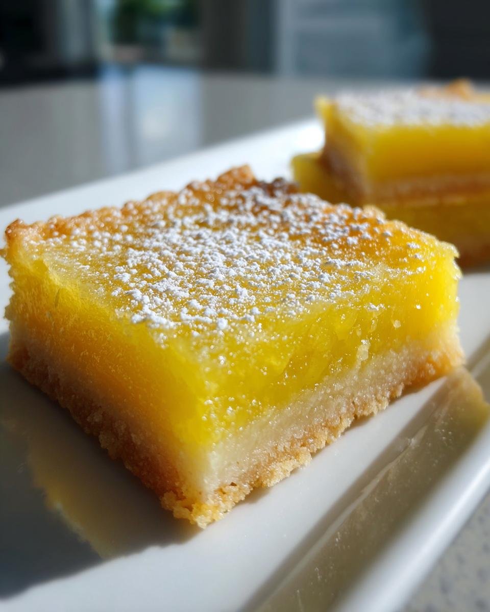Meyer Lemon Bars - detail 1