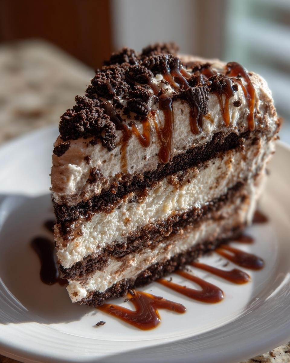 Mocha Oreo Dirt Cake – Creamy, Chocolatey & Loaded With Rich Coffee Flavor - detail 2