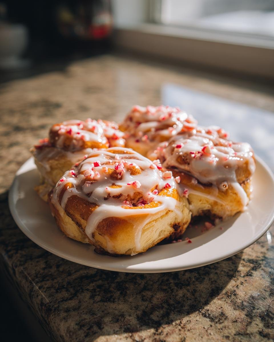 Peppermint Bark Cinnamon Rolls – Soft - detail 2