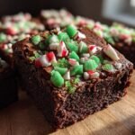 Peppermint Brownies – Fudgy, Festive & Bursting With Cool Mint Crunch