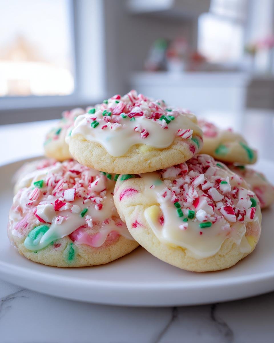Peppermint Meltaway Cookies – Soft, Lofthouse-Style Holiday Treats! - detail 1