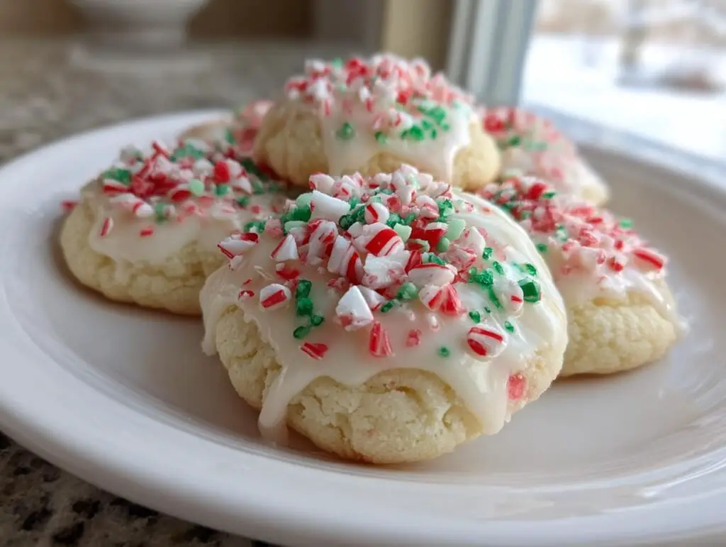 Peppermint Meltaway Cookies – Soft, Lofthouse-Style Holiday Treats!