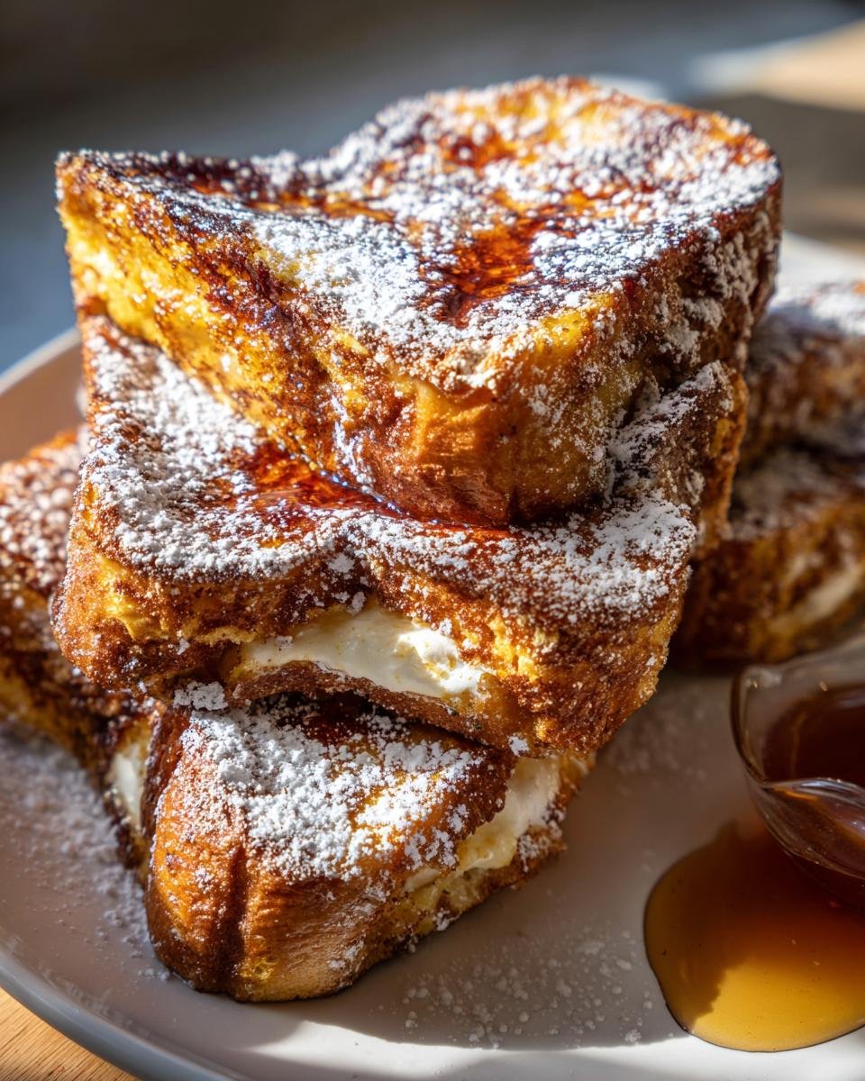 Pumpkin Cream Cheese Stuffed French Toast - detail 2