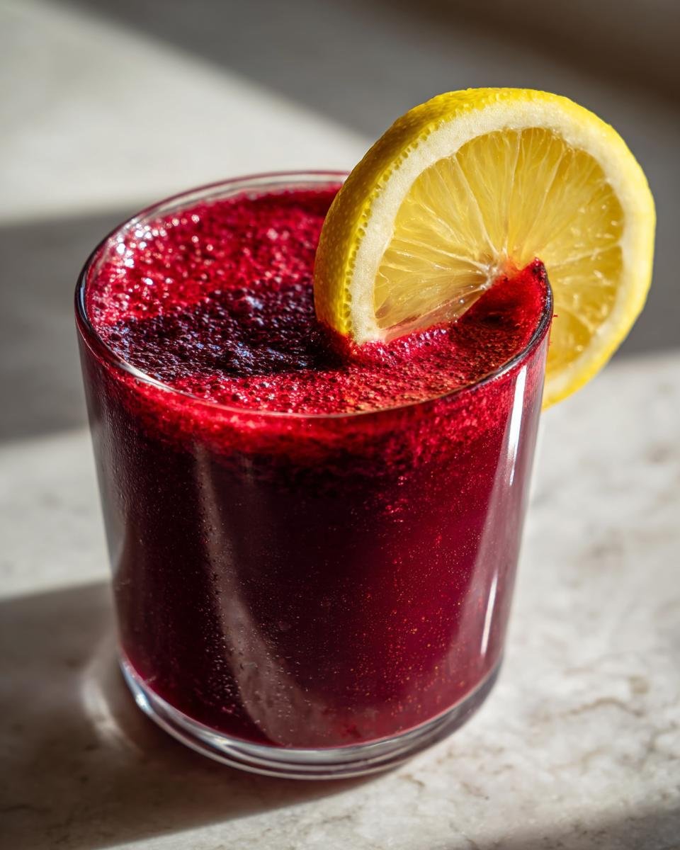 Revitalize Your Health with a Beet Lemon Anti-Inflammatory Shot! - detail 1