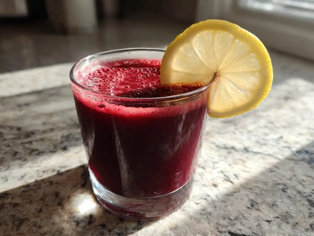 Revitalize Your Health with a Beet Lemon Anti-Inflammatory Shot!
