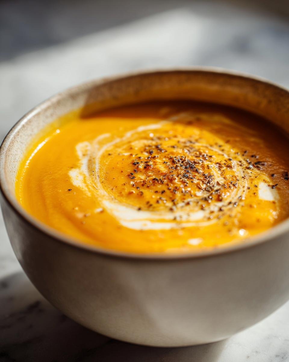 Roasted Butternut Squash Soup Recipe (Coconut Milk) - detail 1