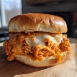 Slow Cooker Buffalo Chicken Sandwiches: Easy, Spicy, & Perfect for Game Day!
